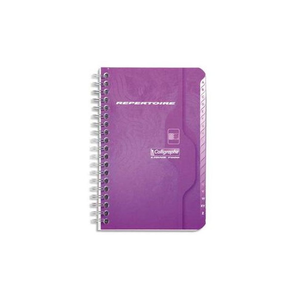 Repertoire à spirale - 70gr - 09 x 14cm 5x5 - 180 p - CLAIREFONTAINE