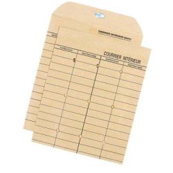 Pochette 260x330mm à trous - LA COURONNE Kraft Courrier int - 120gr