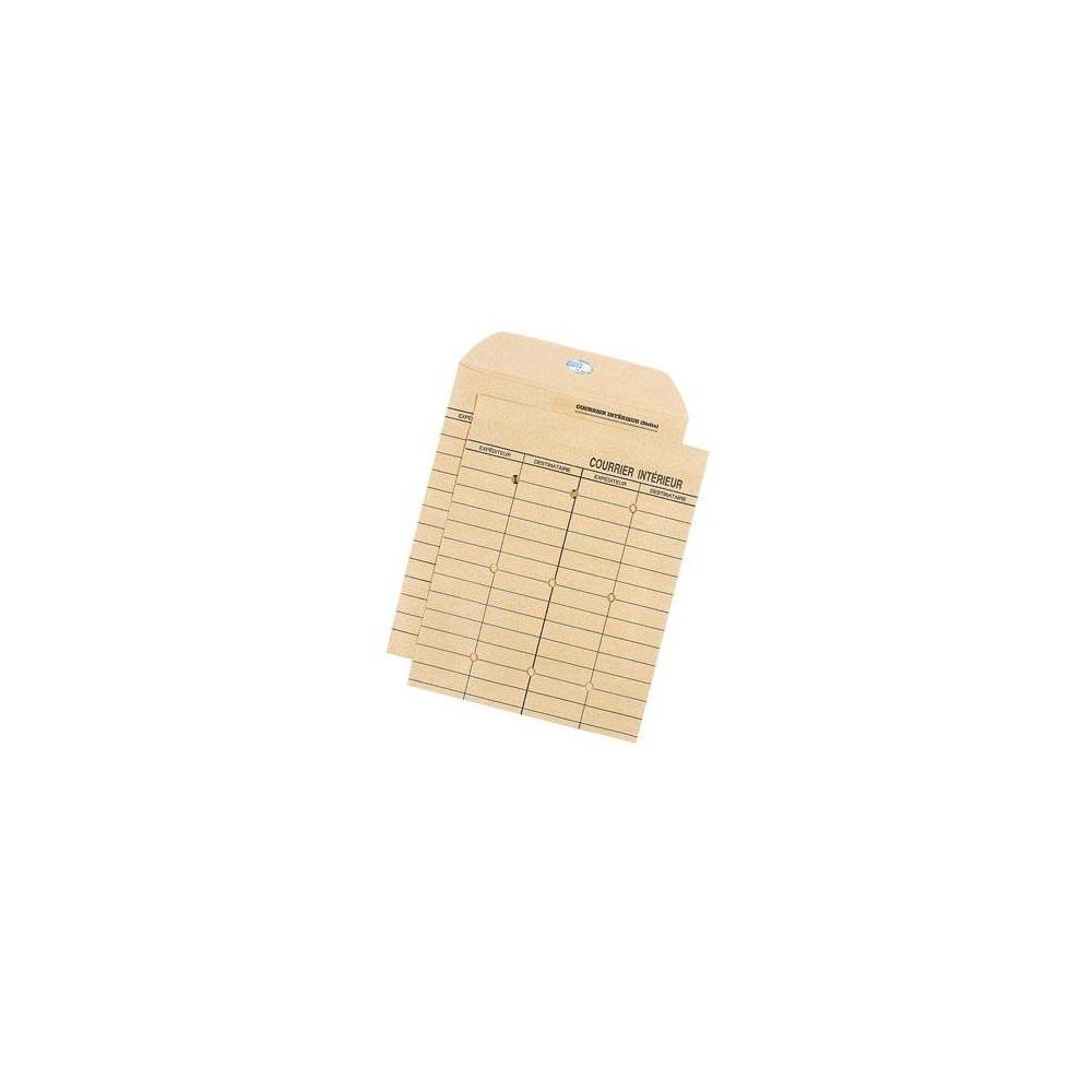 Pochette 260x330mm à trous - LA COURONNE Kraft Courrier int - 120gr