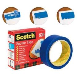 Ruban à cacheter SCOTCH - 35mm x 33m - BLEU