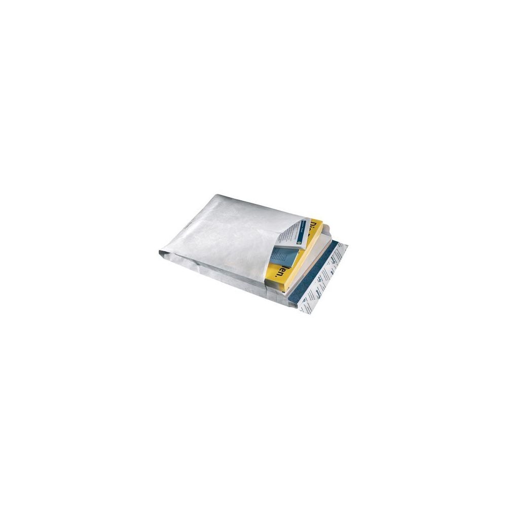 Pochette DUPONT Tyvek 3 soufflets - Blanche - 305 x 406mm (unité)