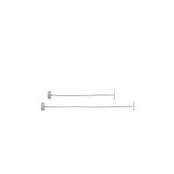 Attaches pour Pistolet Textile 2.5cm - Nylon- Incolore- Bte de 5000