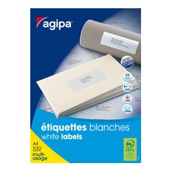 Etiquettes Multifonctions 105 x 48mm - 100 f.-A4-1200 unit. 119774 