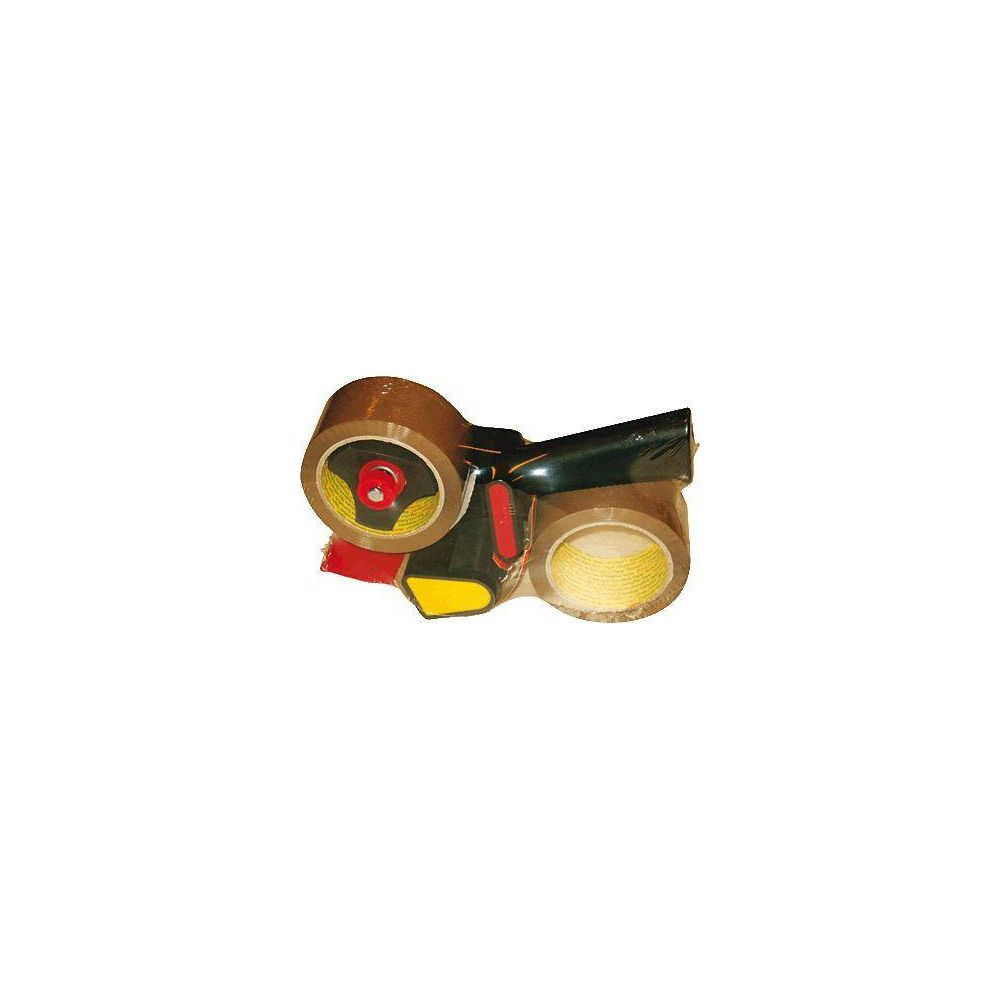 Dévidoir pistolet + 2 Adhésifs Havane 50 mm x 66 m 50µ SCOTCH