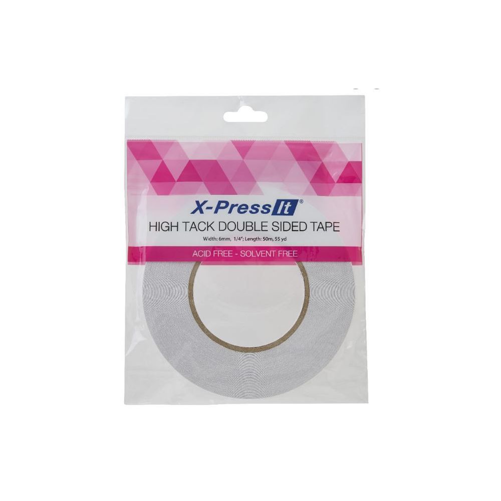 Adhesif Double Face mousse X-Press It - 12mm x 4 m