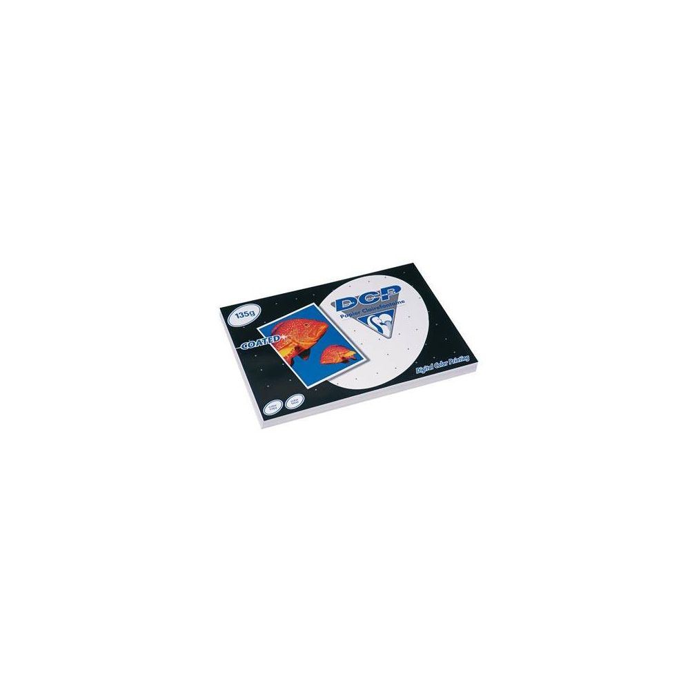 Rame A3 - 135g - Blanc Coated Gloss DCP CLAIREFONTAINE (250 f.)6842