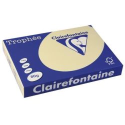 Rame A3 -  80g - Chamois - CLAIREFONTAINE (500 f.) - Ref:1253