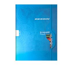 Cahier de dessin 24x32cm Piqûre 48 p 120g CLAIREFONTAINE