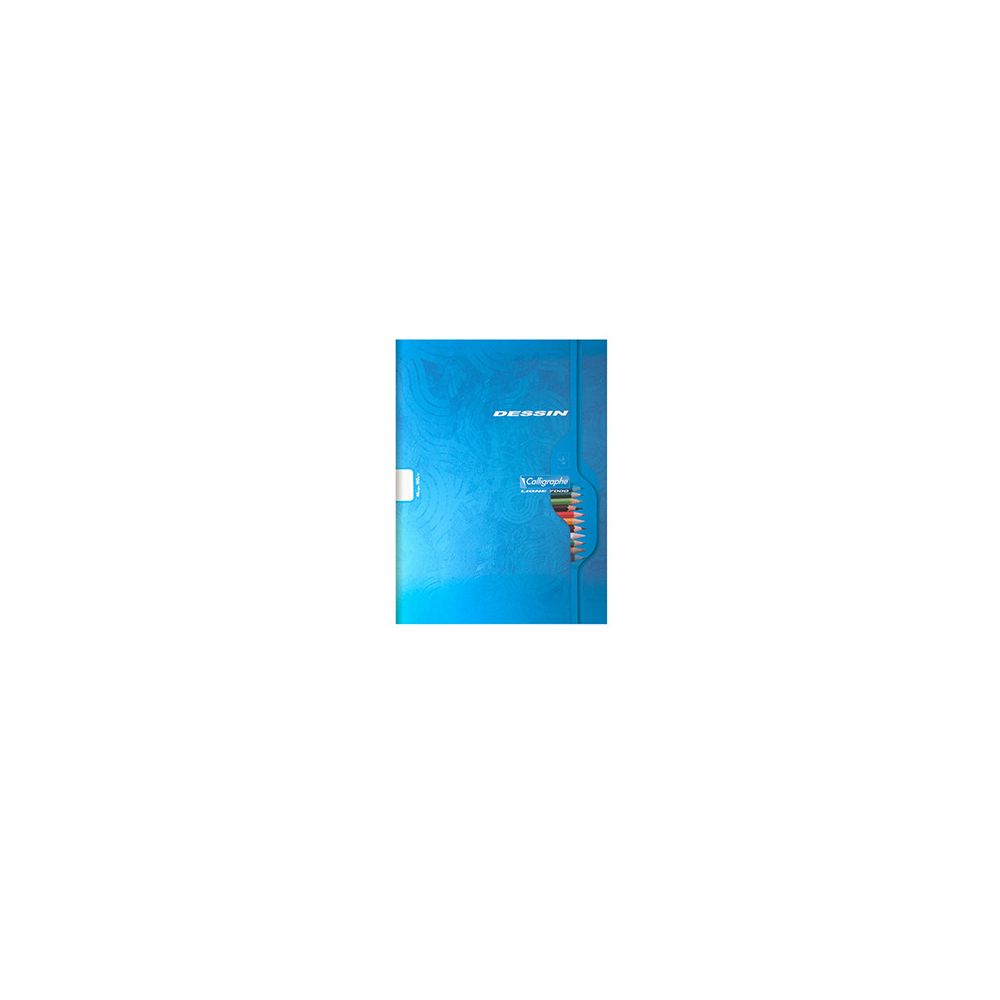 Cahier de dessin 24x32cm Piqûre 48 p 120g CLAIREFONTAINE