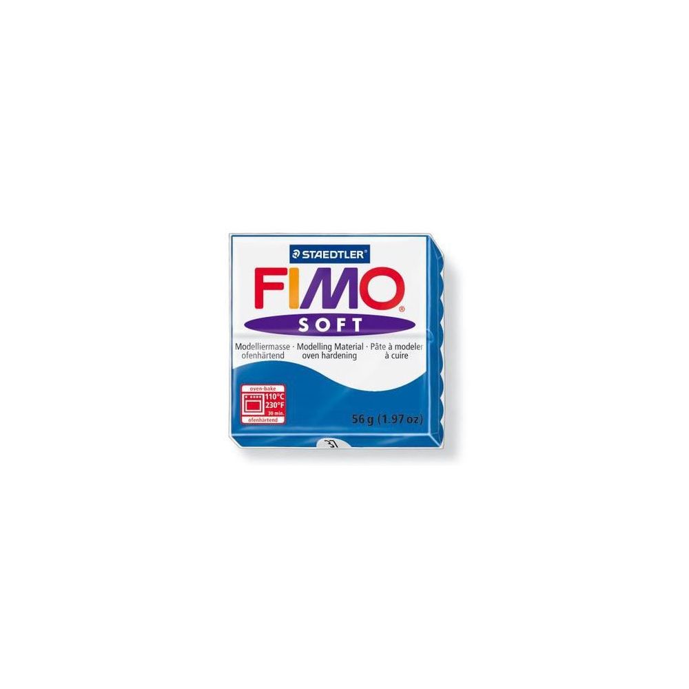 Pate à modeler FIMO SOFT BLEU PACIFIQUE 37- 56 g**