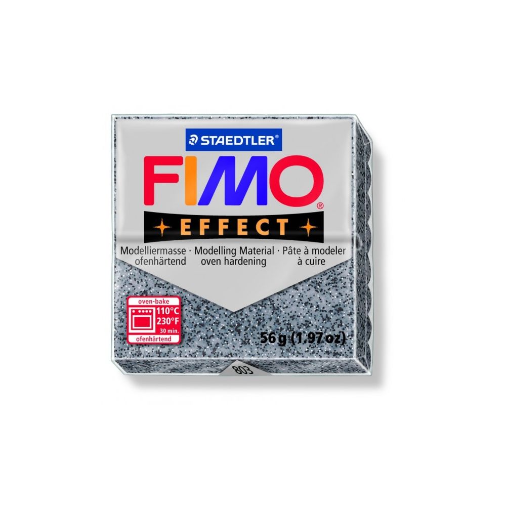 Pate à modeler FIMO EFFECT GRANIT N°803- 56 g