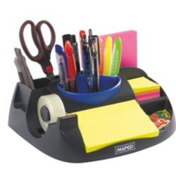 Organiseur de bureau MAPED - (Livré sans accessoires) - Noir
