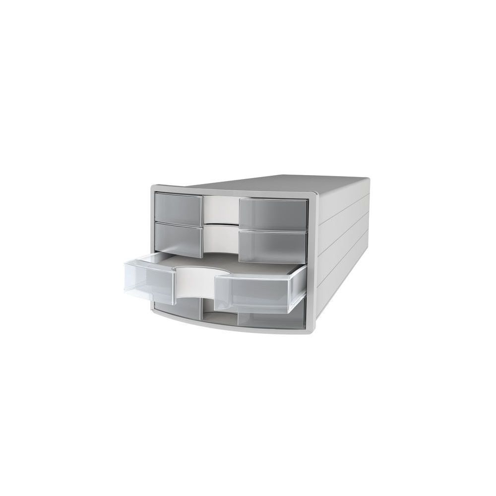 Module classement 4 tiroirs A4 HAN - 29 x 23 x 36cm - GRIS