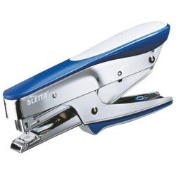 Agrafeuse pince  15 f - LEITZ 5545 - Agrafes N°10 - Métal BLEU