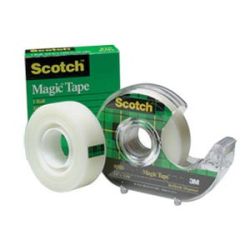 Adhesif Invis. & Perman. 19mm x  7.5m SCOTCH Magic 810
