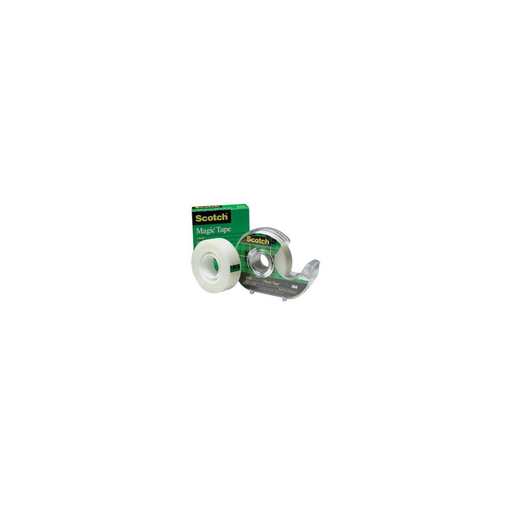 Adhesif Invis. & Perman. 19mm x  7.5m SCOTCH Magic 810
