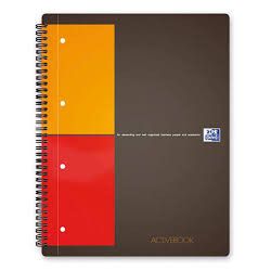 ActiveBook spirales OXFORD - A4 - Ligné - 160 p - 80g - 4 trous