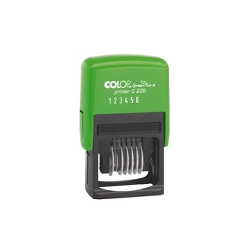 Numéroteur COLOP Printer S226 GL - 6 chif. - Encr. autom. 4mm