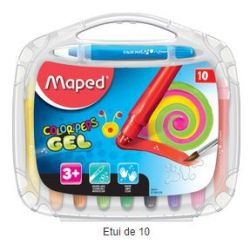 Marqueur Craie Gel MAPED Color'Peps Gel (Etui de 10)