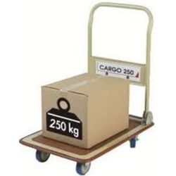 Chariot de transport - Plateau 74 x 48cm - Charge max :250 Kgs