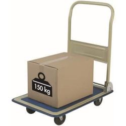 Chariot de transport - Plateau 74 x 48cm - Charge max :150 Kgs