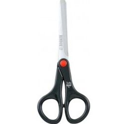 Ciseaux Anneaux plastique - Bouts ronds - 17cm (Blister) **NSFP