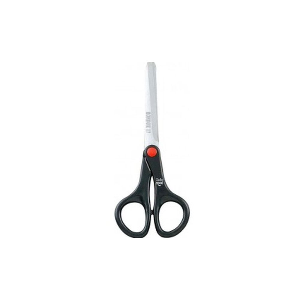 Ciseaux Anneaux plastique - Bouts ronds - 17cm (Blister) **NSFP