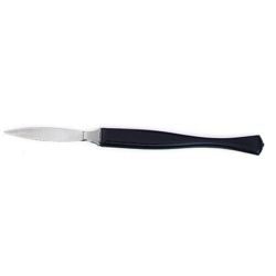 Scalpel - Métal nickelé - Manche Noir