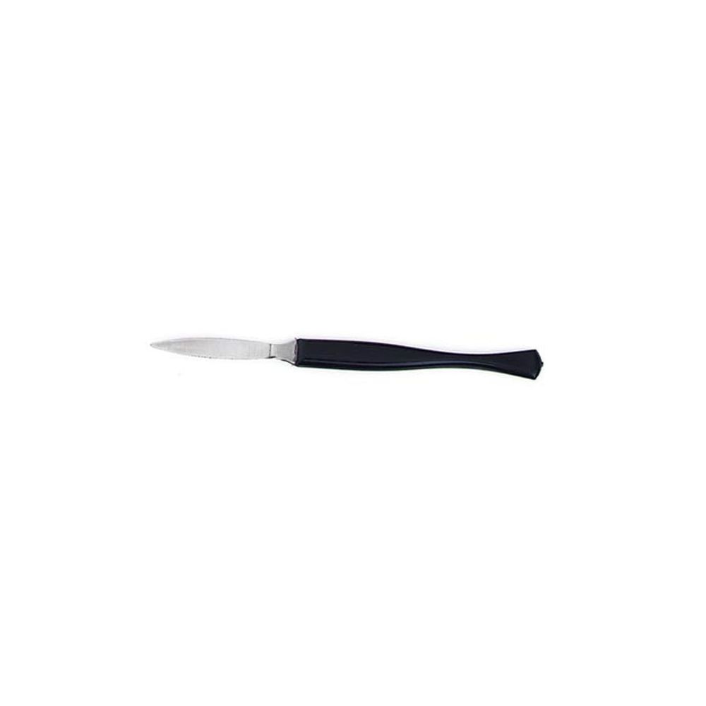 Scalpel - Métal nickelé - Manche Noir