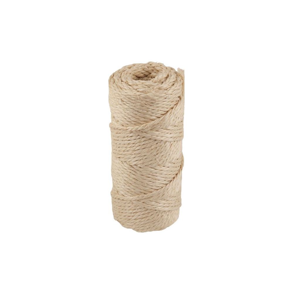 Ficelle en Sisal Naturel en bobine - Diam 2mm - Pelote 100m - 570g