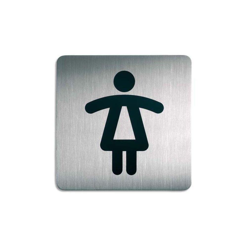 Plaque de signalisation pictogramme "Toilette FEMME"