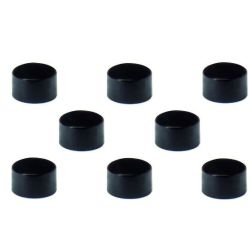 Aimants de diamètre 10mm, Force 100g - NOIR ( par 10) 