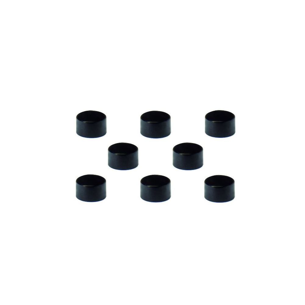 Aimants de diamètre 10mm, Force 100g - NOIR ( par 10) 
