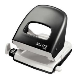 Perforateur 2 trous - 30 f - LEITZ 5008 - Entraxe 8cm - NOIR