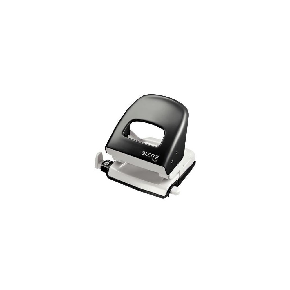 Perforateur 2 trous - 30 f - LEITZ 5008 - Entraxe 8cm - NOIR