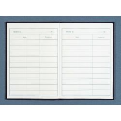Registre de présence - A4 - Toilé 100 pages - LE DAUPHIN - 91391D**