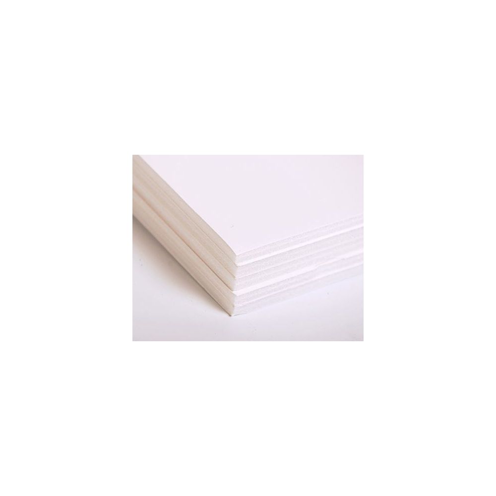 Feuille carton plume/mousse A4 CLAIREFONTAINE Ep: 3mm BLANC (unité) Z