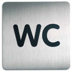 Plaque de signalisation pictogramme "WC"**