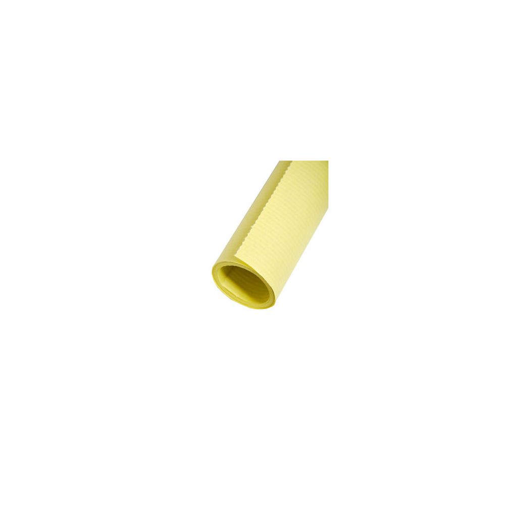 Papier kraft en rouleau  65g 0.7 x 3m JAUNE CITRON CLAIREFONTAINE