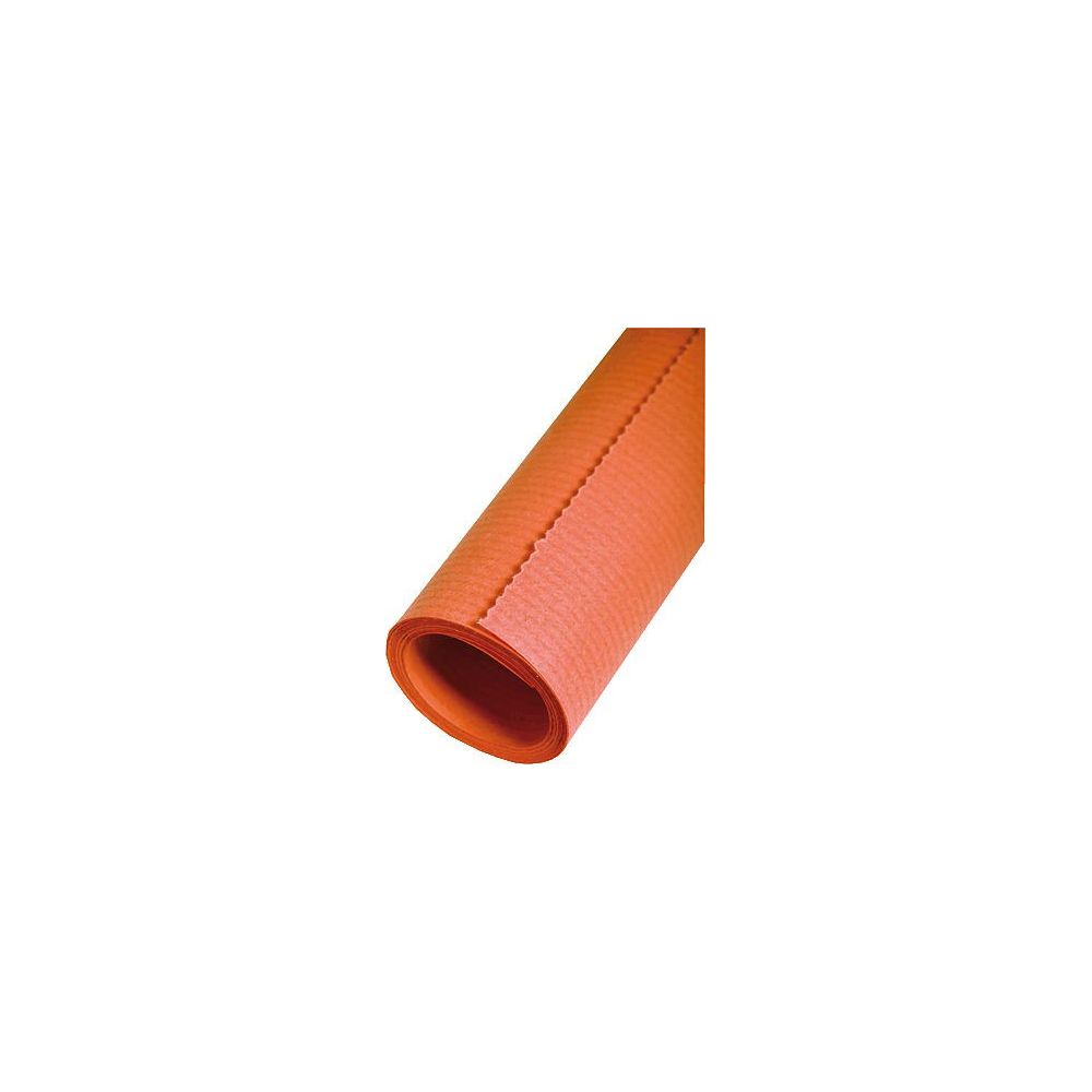 Papier kraft en rouleau  65g 0.7 x 3m ORANGE CLAIREFONTAINE