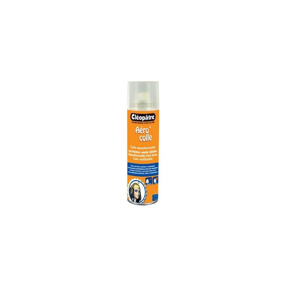 Colle en aerosol repositionnable CLEOPATRE - 250ml