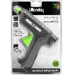 Pistolet à colle WONDAY Hte Temp. + 2 recharges 11mm