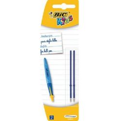 Recharge pour Stylo à bille d'apprentissage Clic BIC - Pte 1 mm (x 2)