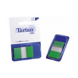 Index TARTAN 25mm (lot de 50 index) - VERT