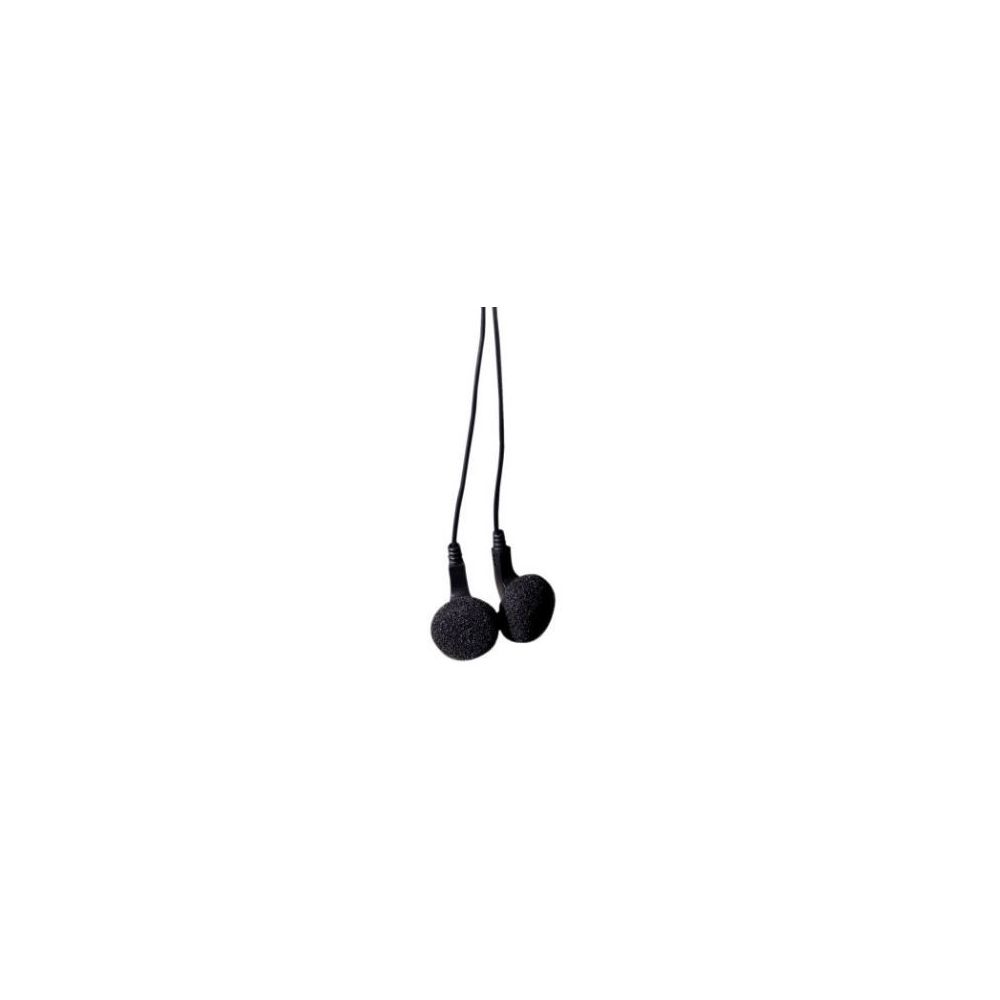 Ecouteurs Stéréo embouts mousse - Prise Jack 3.5mm Mâle - fil: 1.2m