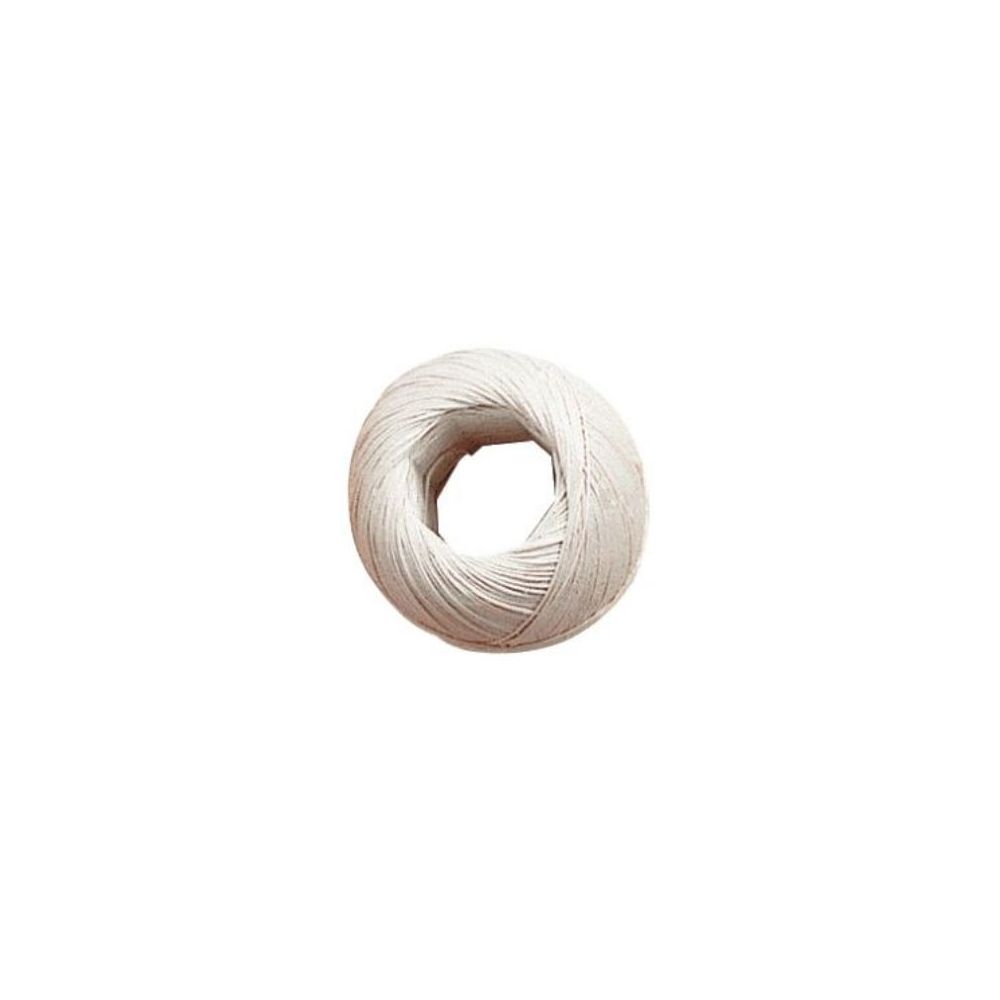 Ficelle de Lin Blanc 2 mm x 175 m - Pelote de 100 gr