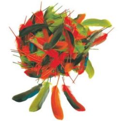 Plumes d'automne - Environ 80 plumes (Sachet de 15gr)