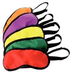 Masque Loup occultant - Couleurs assorties (Lot de12)