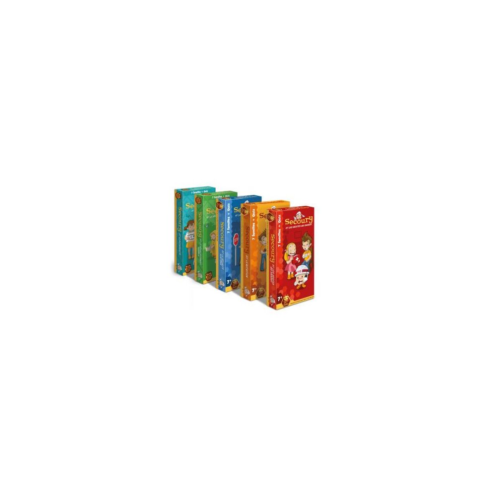Jeu de 7 Familles - Thème : La Sécurité Routière