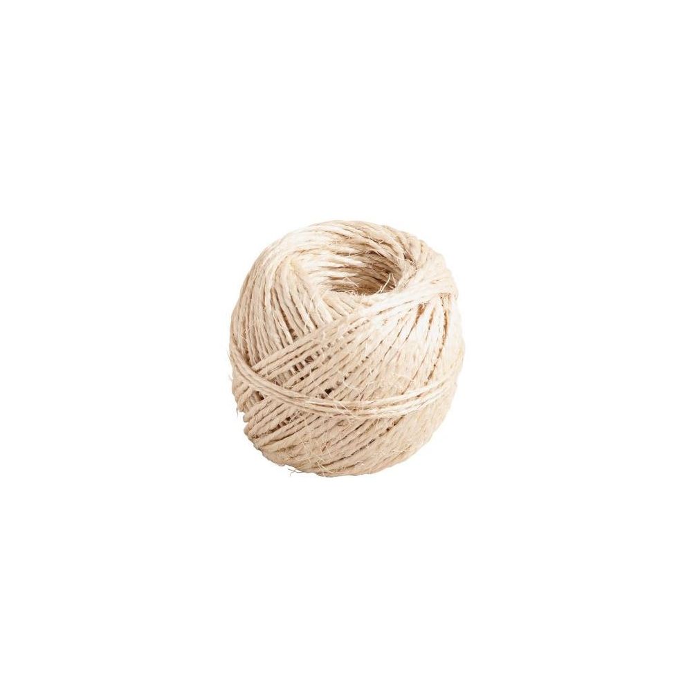 Ficelle en sisal - Diam : 2mm - Pelote de 30 m
